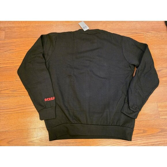 Scream Sydney Prescott Crewneck Mens Sz M‎ Black Ripple Junction Hot TopicNEW - Picture 7 of 7